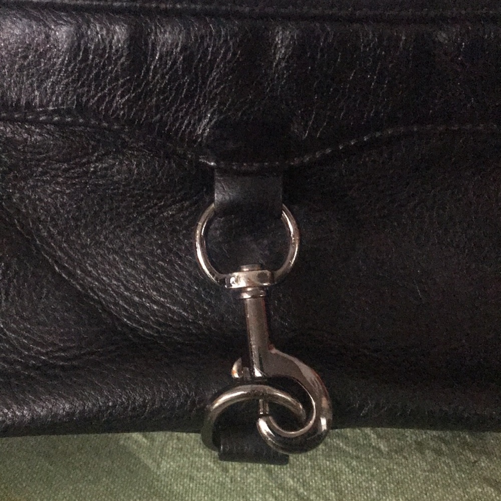Rebecca Minkoff Black Leather MAC Crossbody Bag - Picture 5 of 16
